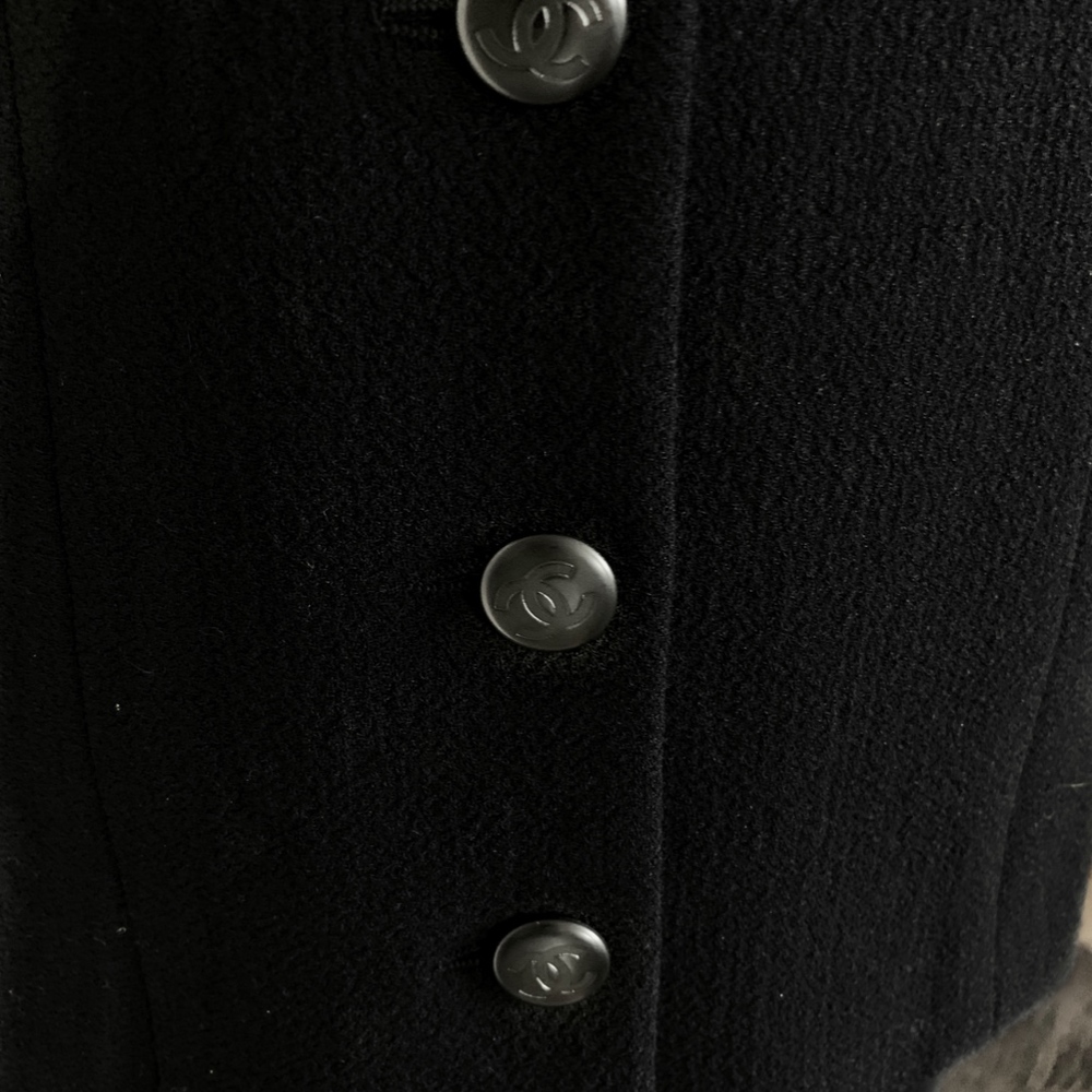 Chanel set Wool Slk Trim 40 - Picture 7 of 10